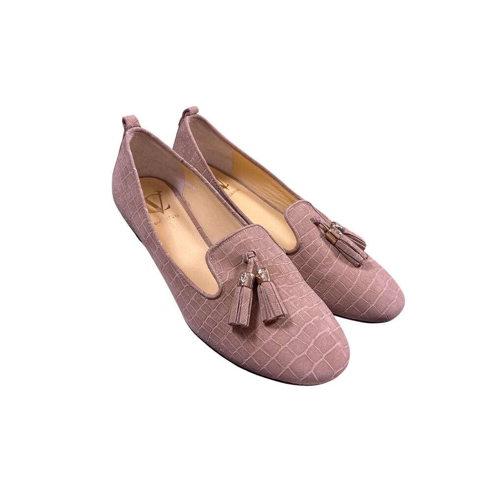 Vero Cuoio Genuine Leather Heels Womens Size 7 Classic Dress Pumps Made in Italy - Picture 2 of 6
